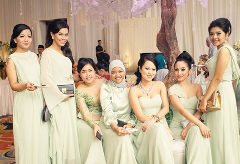 Pagar Ayu, Dayang-Dayang Sang Pengantin - Weddingku.com